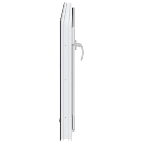 Pinceablak RISOR Antracit 100 x 50 cm PVC és Üveg