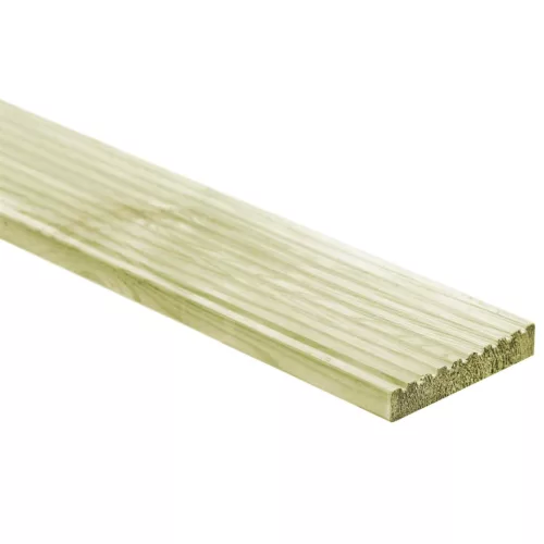  Terasz Deszka 8 pcs Zöld Impregnált 1,16 m² Impregnált Fenyőfa