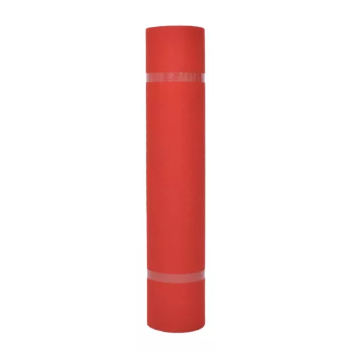  Szőnyeg Egyszínű Piros 1 x 24 m Szövet
