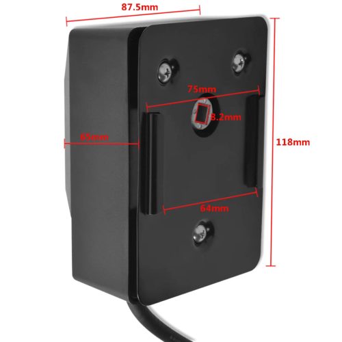  4 W fekete BBQ rozsdamentes acél nyárs motorok