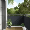  75x400 cm antracit Oxford szövetű erkély ablak sötétítő
