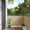  90x400 cm Bézs Oxford szövetű erkély ablak sötétítő