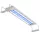  alumínium akvárium LED-lámpa 50-60 cm IP67