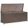  barna polyrattan kerti tárolóláda 120 x 50 x 60 cm