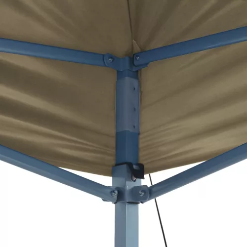  összecsukható, felállítható sátor 3 x 4,5 m krémfehér