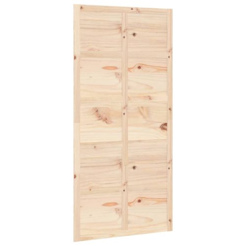 VID tömör fenyőfa istálló stílusú ajtó 100x1,8x214 cm