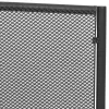  antracitszürke rácsos acél kerti pad 108 cm