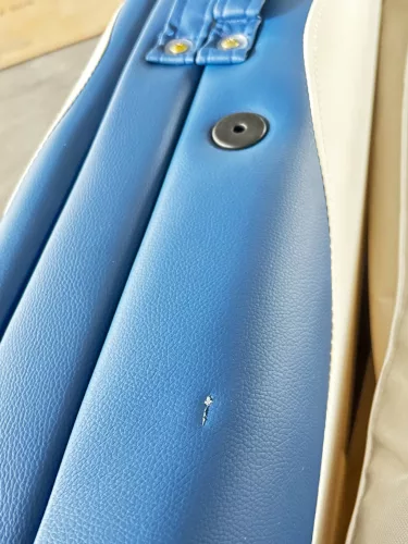 3 zónás alumínium masszázságy kék-fehér, hordtáskával 3108R - B ÁRU