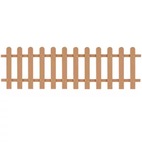  WPC léckerítés 200 x 60 cm