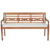  tíkfa Batavia pad párnákkal 150 cm