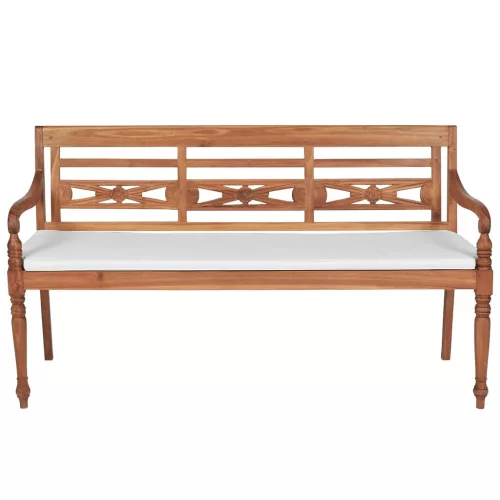  tíkfa Batavia pad párnákkal 150 cm