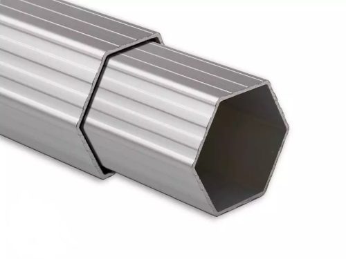 TP 4x6m összecsukható 850N alumínium pavilon, oldalfal nélkül, tűzálló - fekete