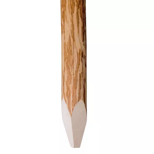  4 db kihegyezett mogyorófa kerítésoszlop 90 cm