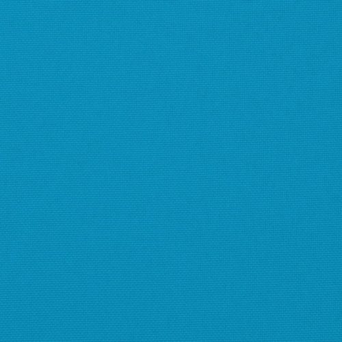  2 db kék szövet kerti magas háttámlájú székpárna 120x50x3 cm