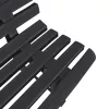  antracitszürke műanyag kerti pad 145,5 cm