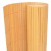  sárga kétoldalas PVC kerti kerítés 90 x 300 cm
