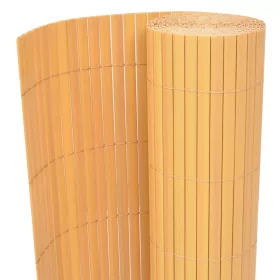  sárga kétoldalas PVC kerti kerítés 90 x 300 cm
