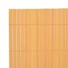  sárga kétoldalas PVC kerti kerítés 90 x 300 cm