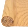  sárga kétoldalas PVC kerti kerítés 90 x 300 cm