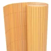  sárga kétoldalas PVC kerti kerítés 90 x 500 cm