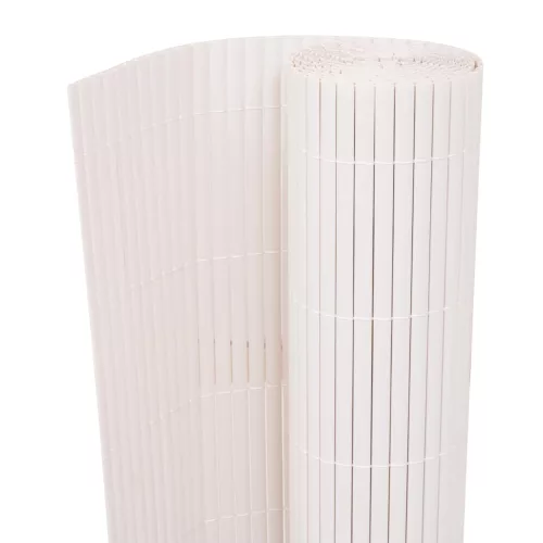  Kerti Kerítés Fehér 150 x 500 cm PVC