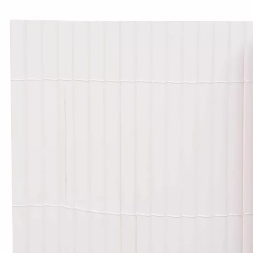  Kerti Kerítés Fehér 150 x 500 cm PVC