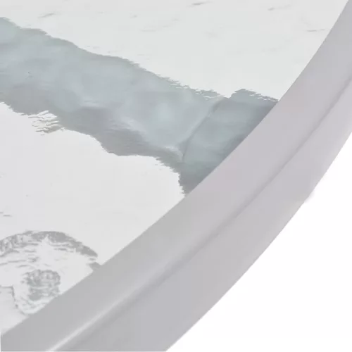  6-részes szürke kültéri acél és textilén étkezőgarnitúra
