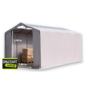   Skladišni šator 4x6m sa bočnom visinom 3m professional 550g/m2