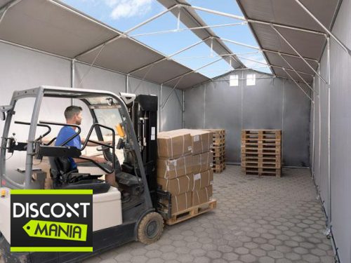 Skladišni šator 4x6m sa bočnom visinom 3m professional 550g/m2