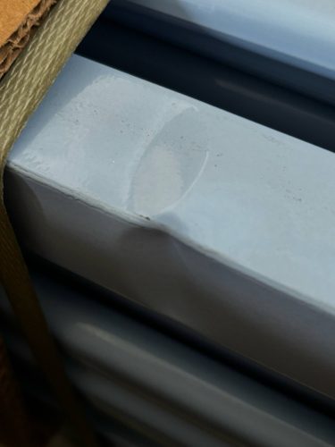 2,9 x 5,7 méteres fémvázas összecsukható fehér kerti pavilon - b áru