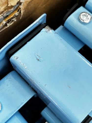 2,9 x 5,7 méteres fémvázas összecsukható fehér kerti pavilon - b áru