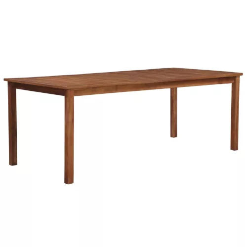  tömör akácfa kerti asztal 200 x 100 x 74 cm