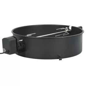  fekete BBQ grillgyűrű szett 57 cm