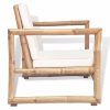 VID 2 darab bambusz kerti szék 60 x 65 x 72 cm