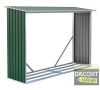 EPT Tüzifatároló 181 - 242 x 75 cm, zöld