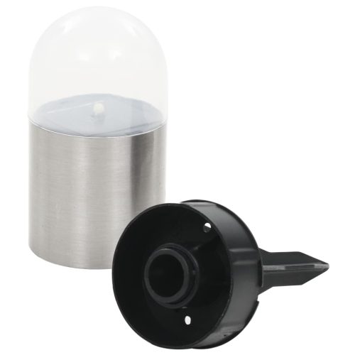  12 db fehér napelemes talajba szúrható LED-lámpa