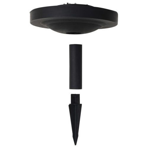  napelemes kültéri LED gömblámpa, 40 cm RGB