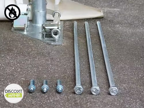 TP HIGHLANDER 9,15x12m ipari sátorcsarnok / mezőgazdasági sátor tűzálló PRIMEtex 2300 ponyvával