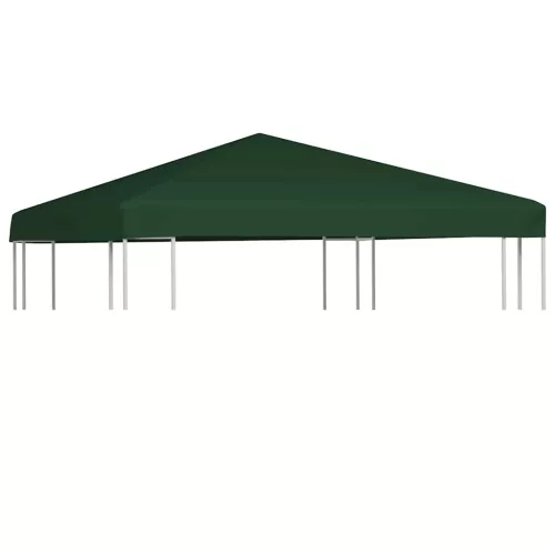  zöld pavilon tetőponyva 310 g/m², 3 x 3 m