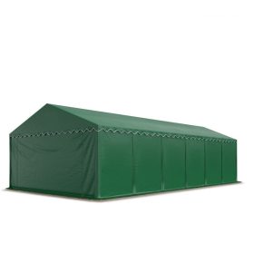   TP PREMIUM 6x12m raktársátor, PVC 750 ponyvával, sötétzöld