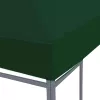  zöld pavilon tetőponyva 310 g/m², 3 x 3 m
