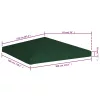  zöld pavilon tetőponyva 310 g/m², 3 x 3 m