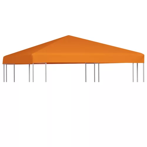  narancssárga pavilon tetőponyva 310 g/m², 3 x 3 m