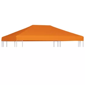  narancssárga pavilon tetőponyva 310 g/m², 4 x 3 m
