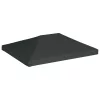  szürke pavilon tetőponyva 310 g/m², 4 x 3 m