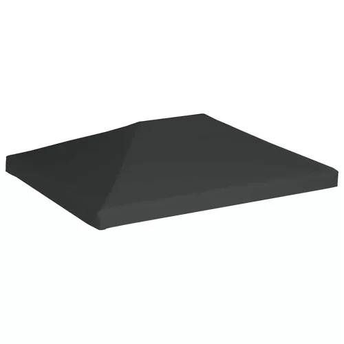  szürke pavilon tetőponyva 310 g/m², 4 x 3 m