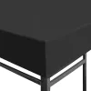  szürke pavilon tetőponyva 310 g/m², 4 x 3 m