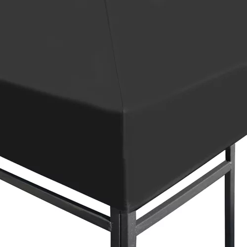  szürke pavilon tetőponyva 310 g/m², 4 x 3 m