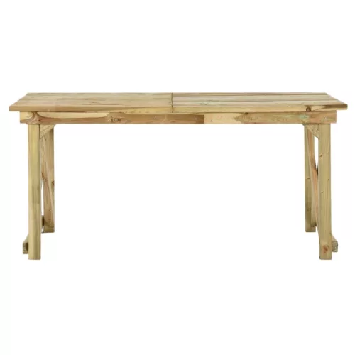  fa kerti asztal 160 x 79 x 75 cm