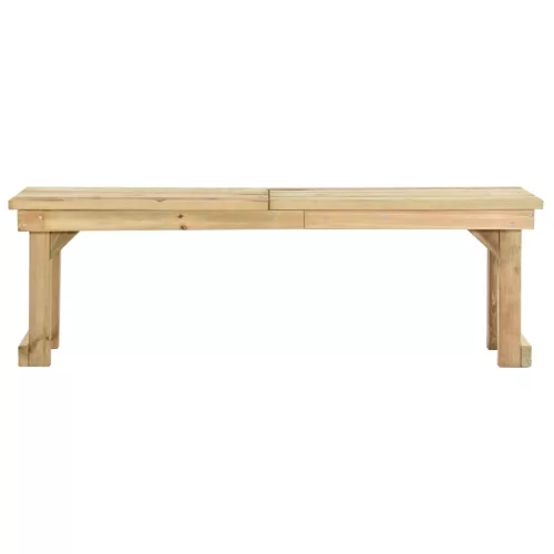 impregnált fenyőfa kerti pad 140 cm